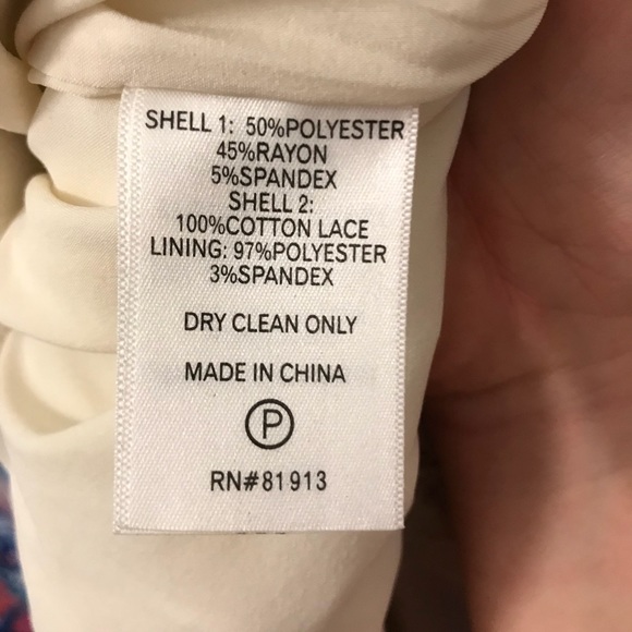 Plenty by TR “Romona” lace dress NWOT - Picture 7 of 8